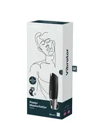 Satisfyer Satisfyer Power Masturbator Rechargeable Silicone Stroker - Black
