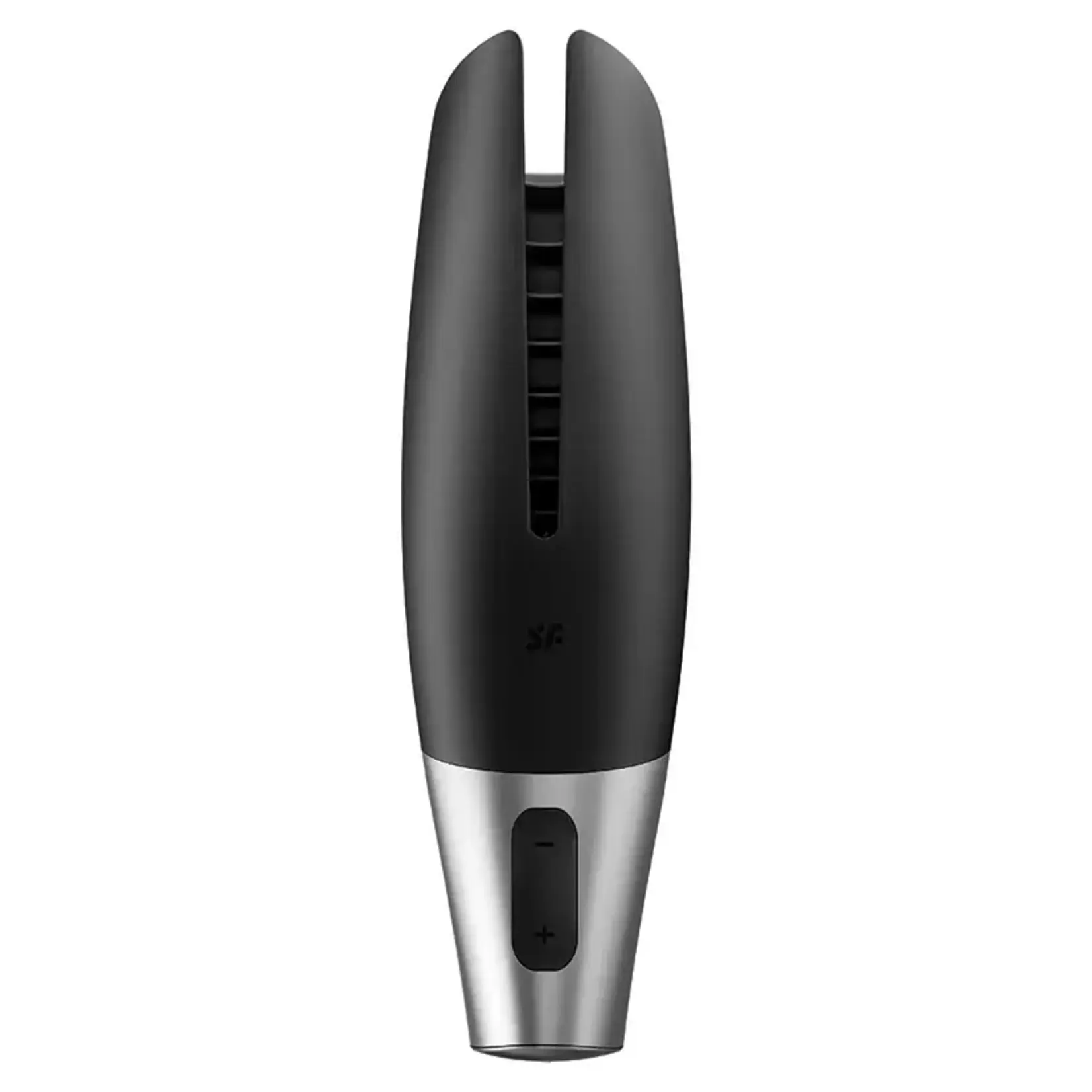 Satisfyer Satisfyer Power Masturbator Rechargeable Silicone Stroker - Black