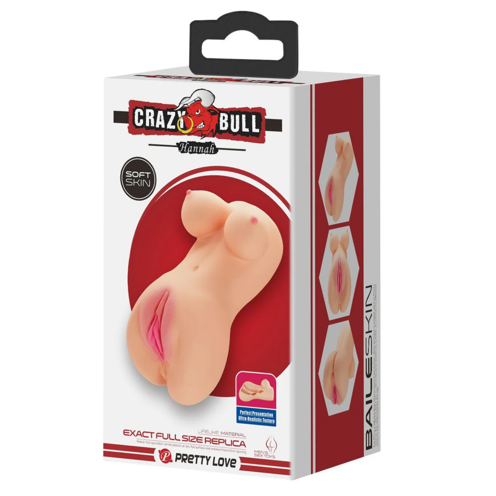 Pretty Love Hannah the Realistic Vagina Masturbator - Light