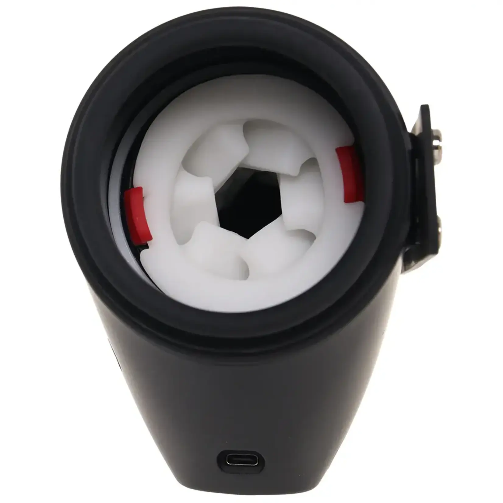 Svakom Kaotik Labs The Shotty App Control Rechargeable Stroker - Black/Blue