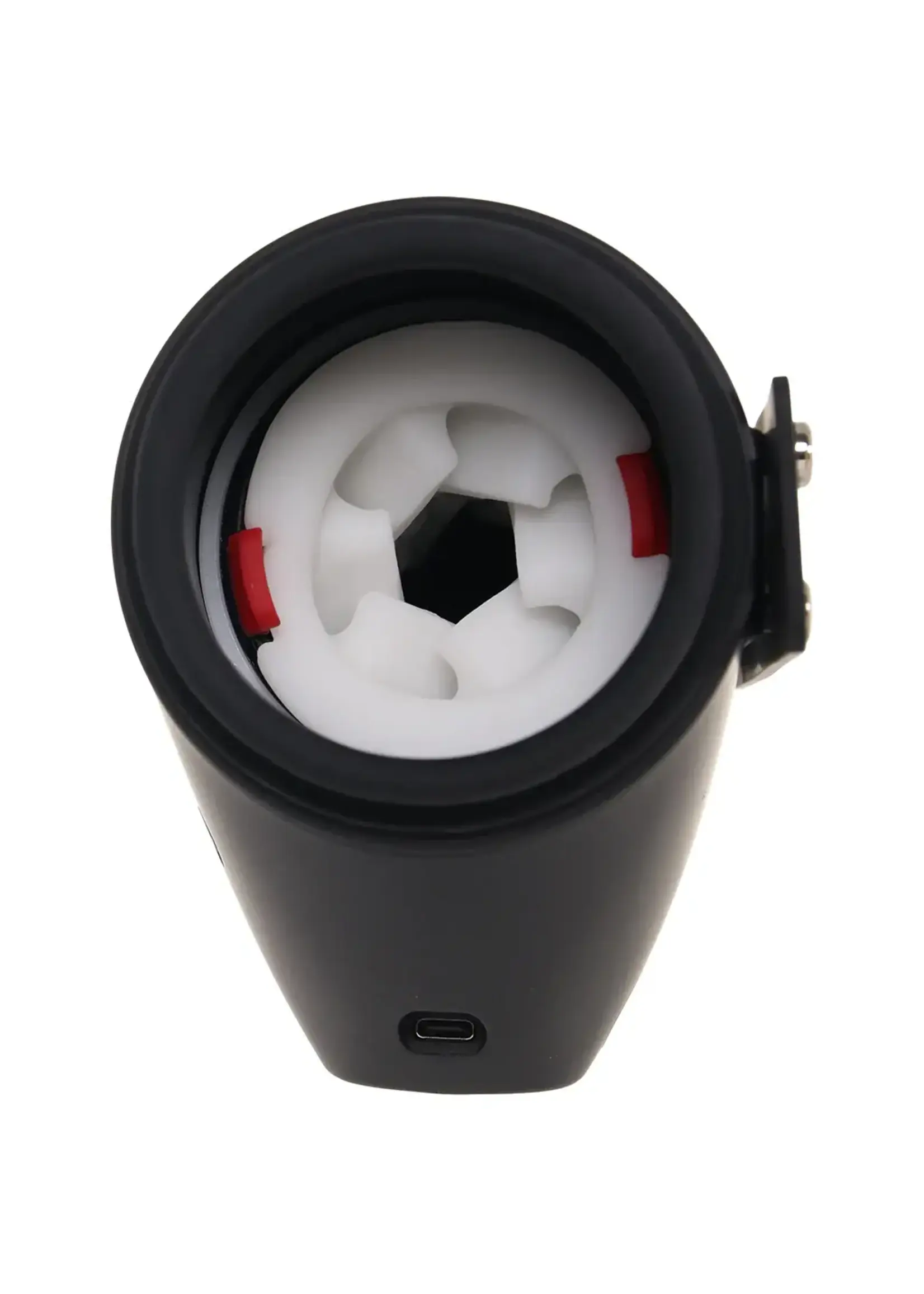 Svakom Kaotik Labs The Shotty App Control Rechargeable Stroker - Black/Blue