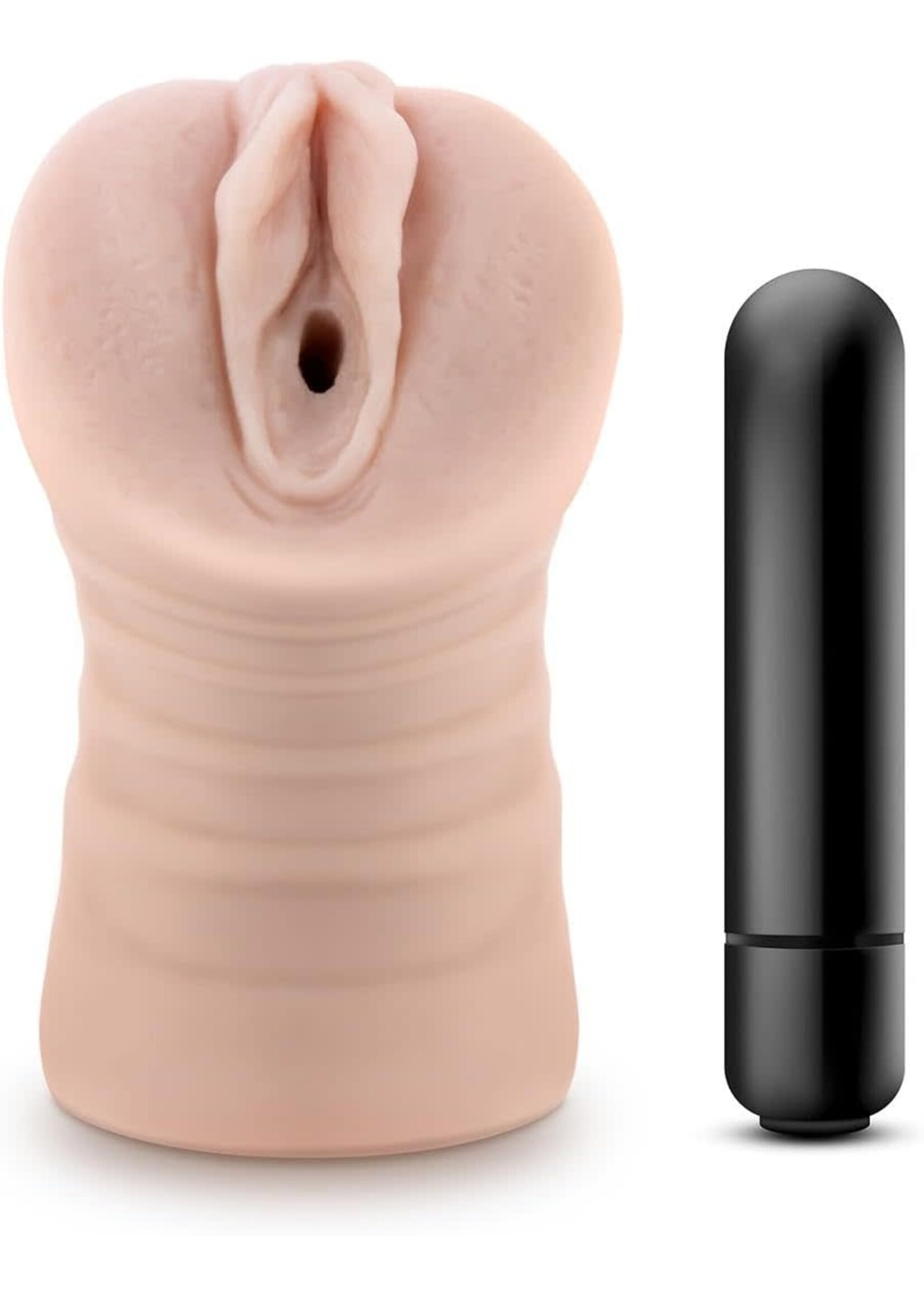 Blush Novelties Enlust - Ayumi - Vibrating Stroker - Beige
