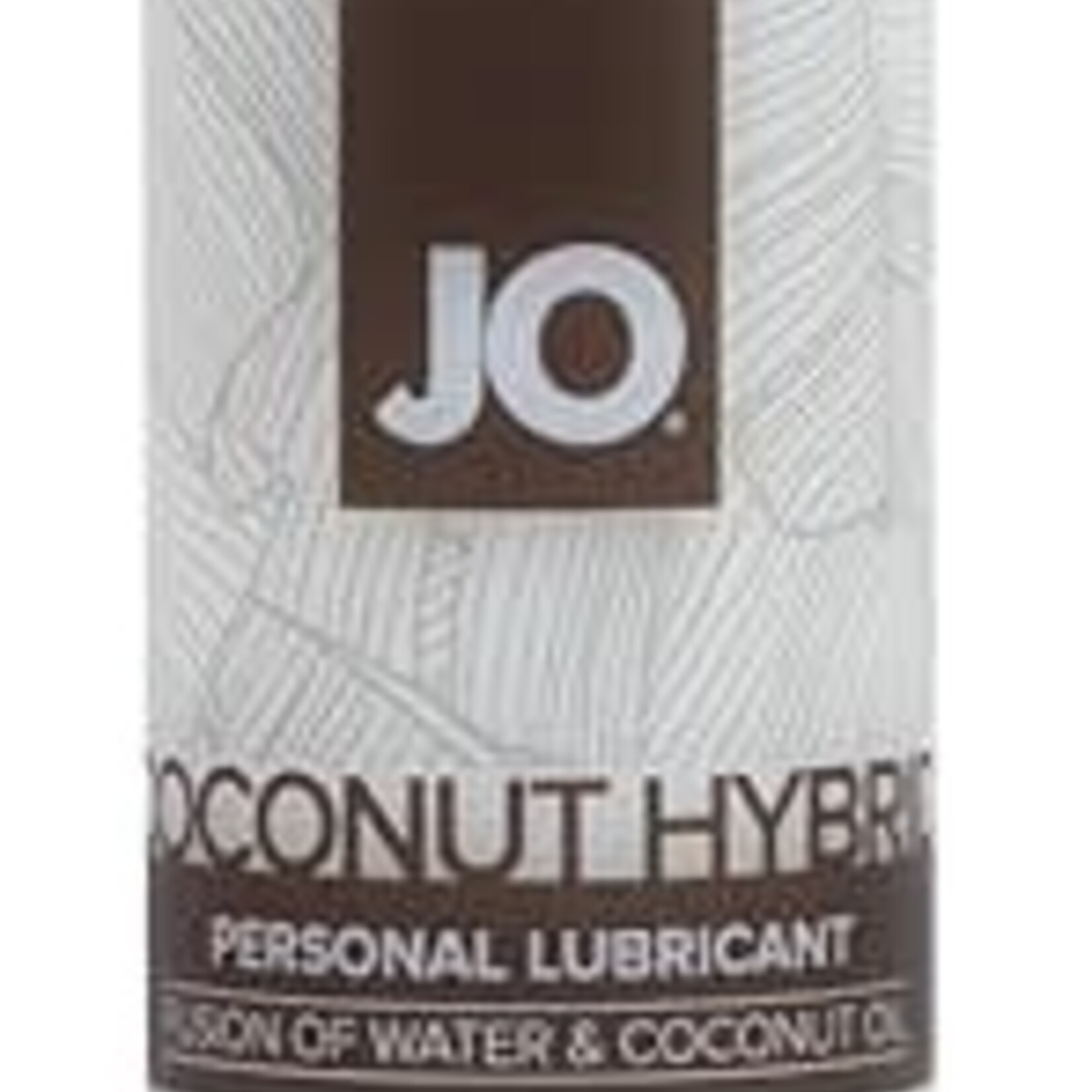 System Jo Jo Silicone Free Hybrid Lubricant With Coconut Original 4 oz.