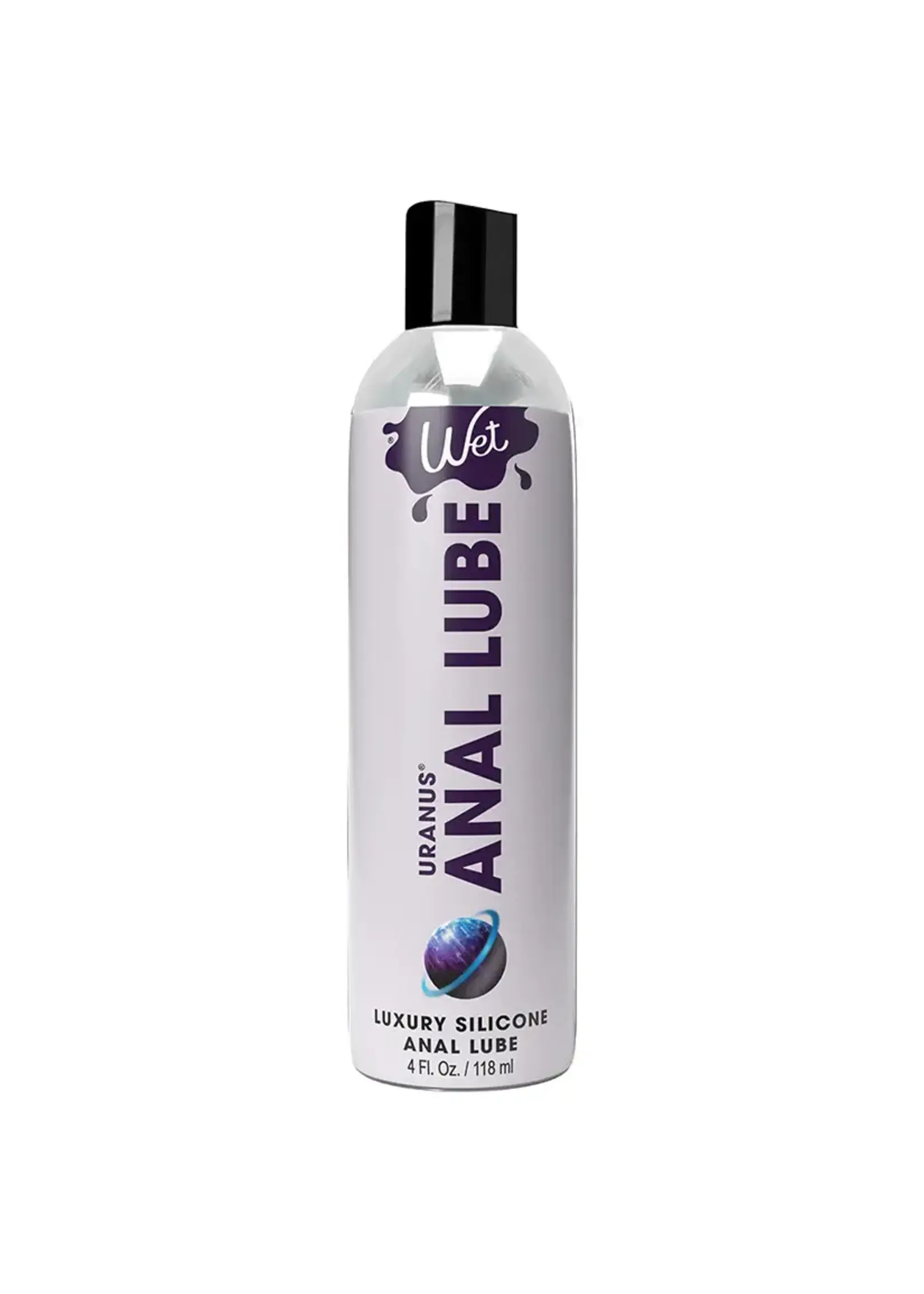 Wet Lubricants Wet Uranus Luxury Silicone Anal Lube - 4oz
