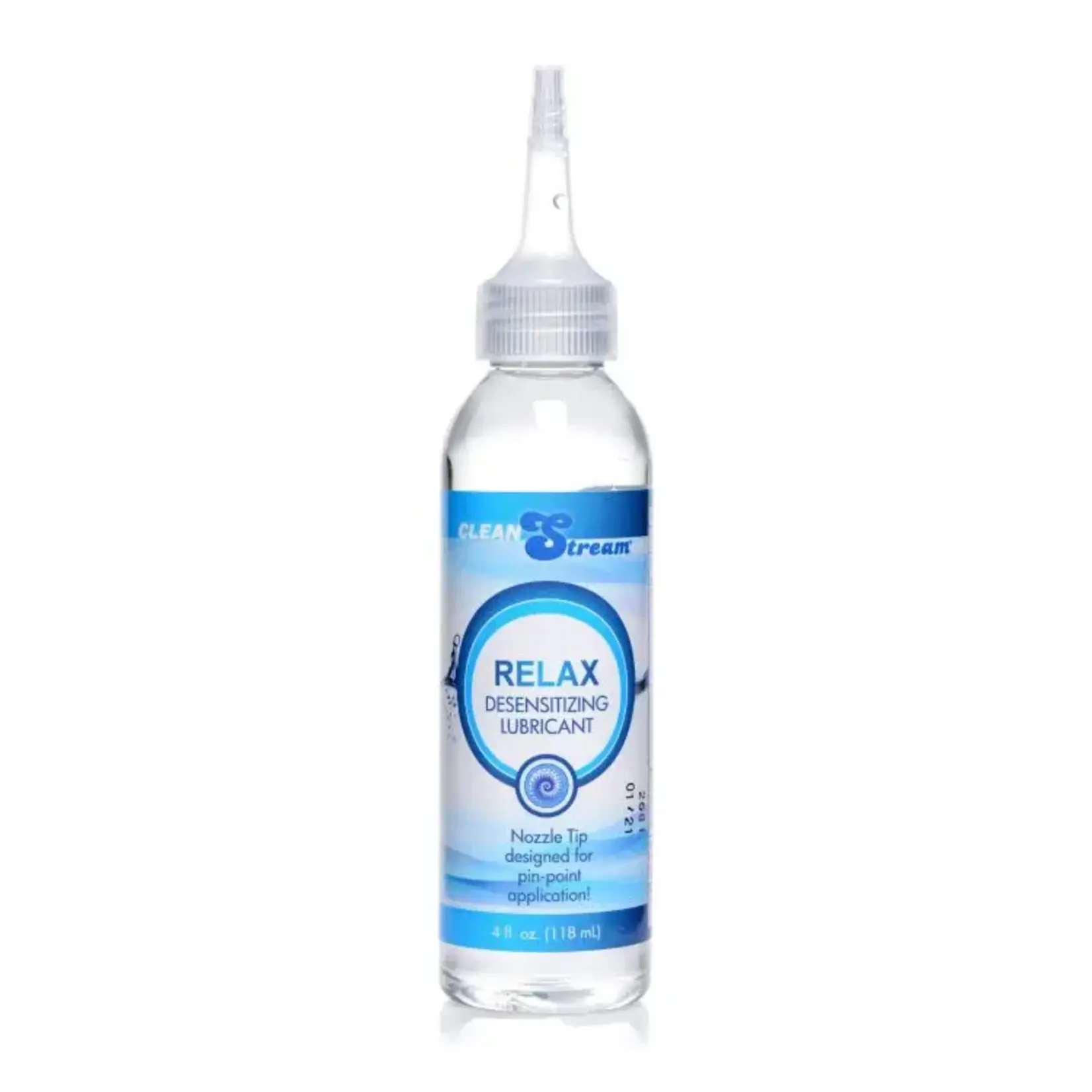 XR Brands Clean Stream Cleanstream Relax Desensitizing Lubricant With Nozzle Tip 4 oz.