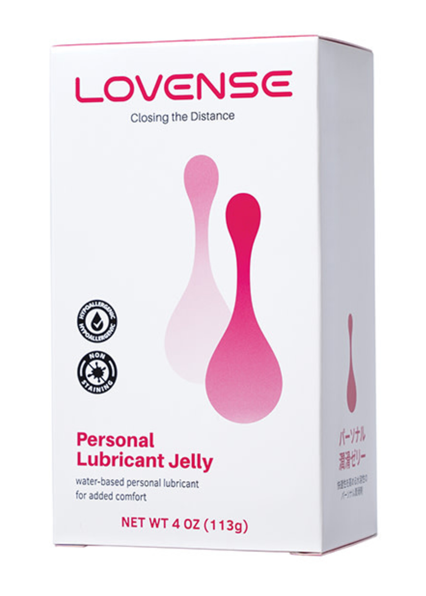 LOVENSE Lovense Personal Lubricant Jelly - 4 oz