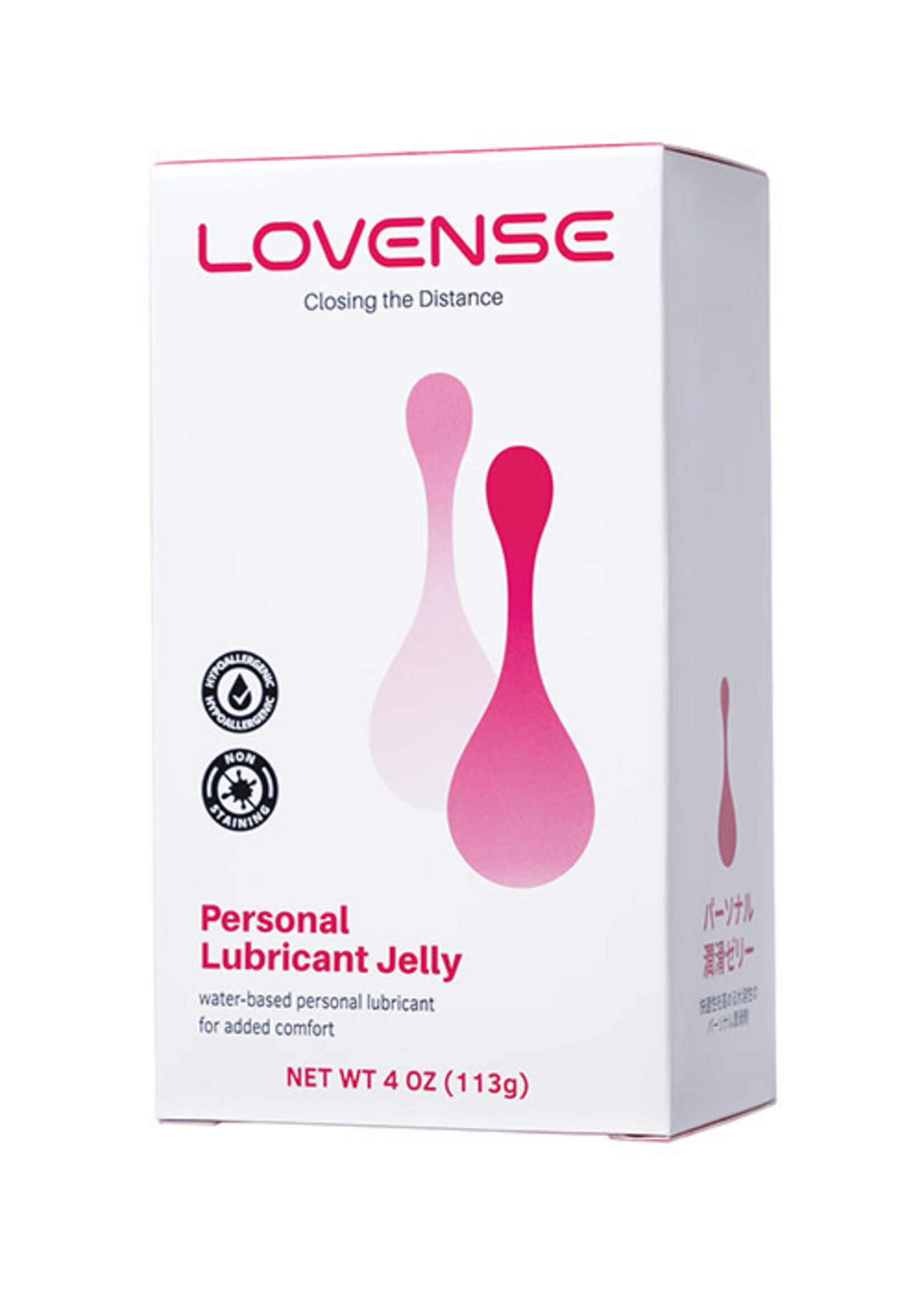 LOVENSE Lovense Personal Lubricant Jelly - 4 oz