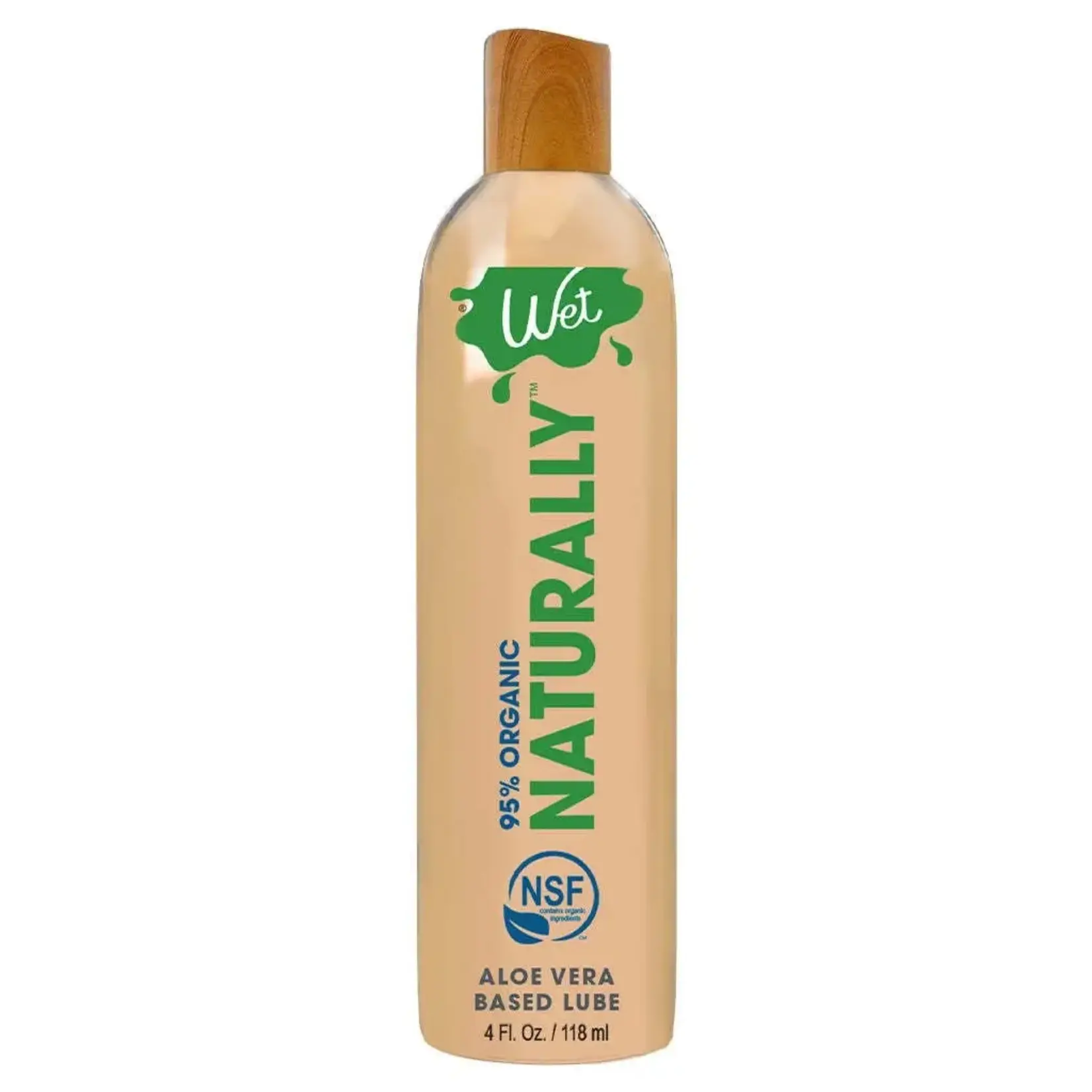 Wet Lubricants Wet 95% Organic Naturally - Aloe Based Lubricant