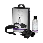 Lovehoney Fifty Shades Fifty Shades of Grey X We-Vibe Moving As One Rechargeable Silicone Couples Kit - Black