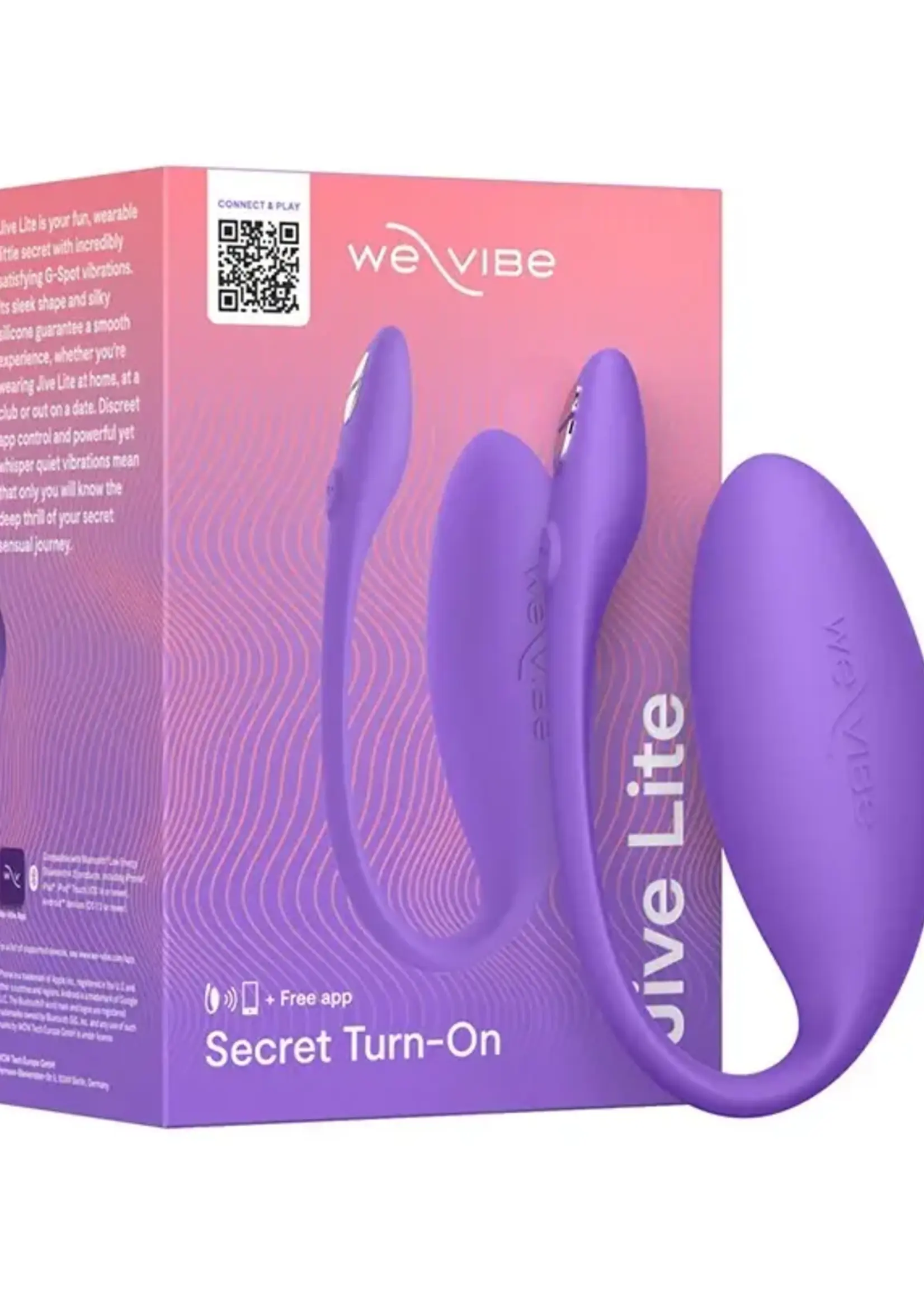 We-Vibe Jive Lite G-Spot Rechargeable Silicone Egg - Purple