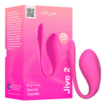 We-Vibe We-Vibe Jive 2 Silicone Rechargeable Remote Control Wearable G-Spot Vibrator - Electric Pink