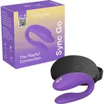We-Vibe We-Vibe Sync Go App Control Rechargeable Silicone Couples Vibrator - Light Purple