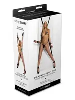 Whipsmart WhipSmart Diamond - Over the Door Cross - Blk