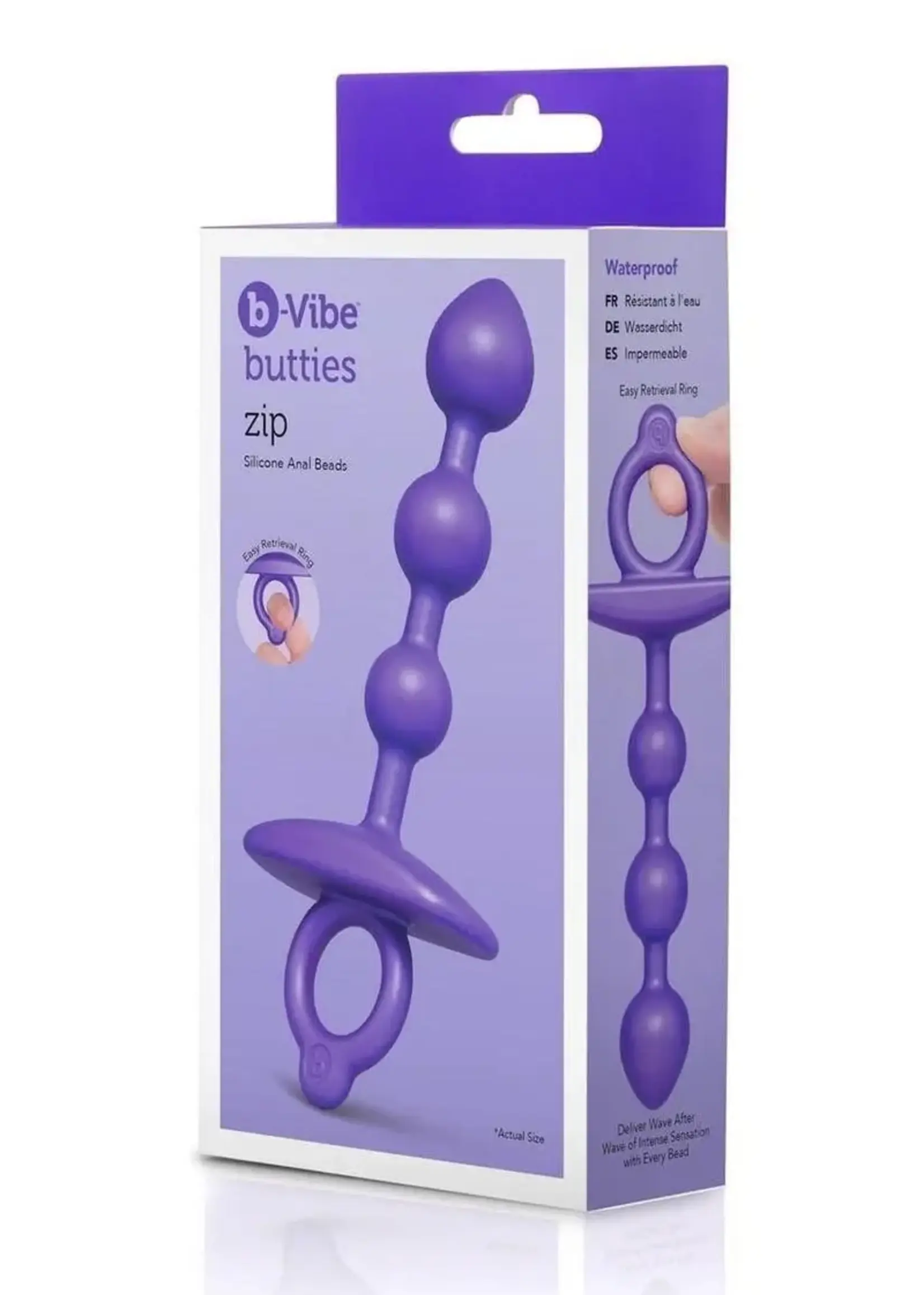 B-Vibe b-Vibe - Zip Silicone Anal Beads