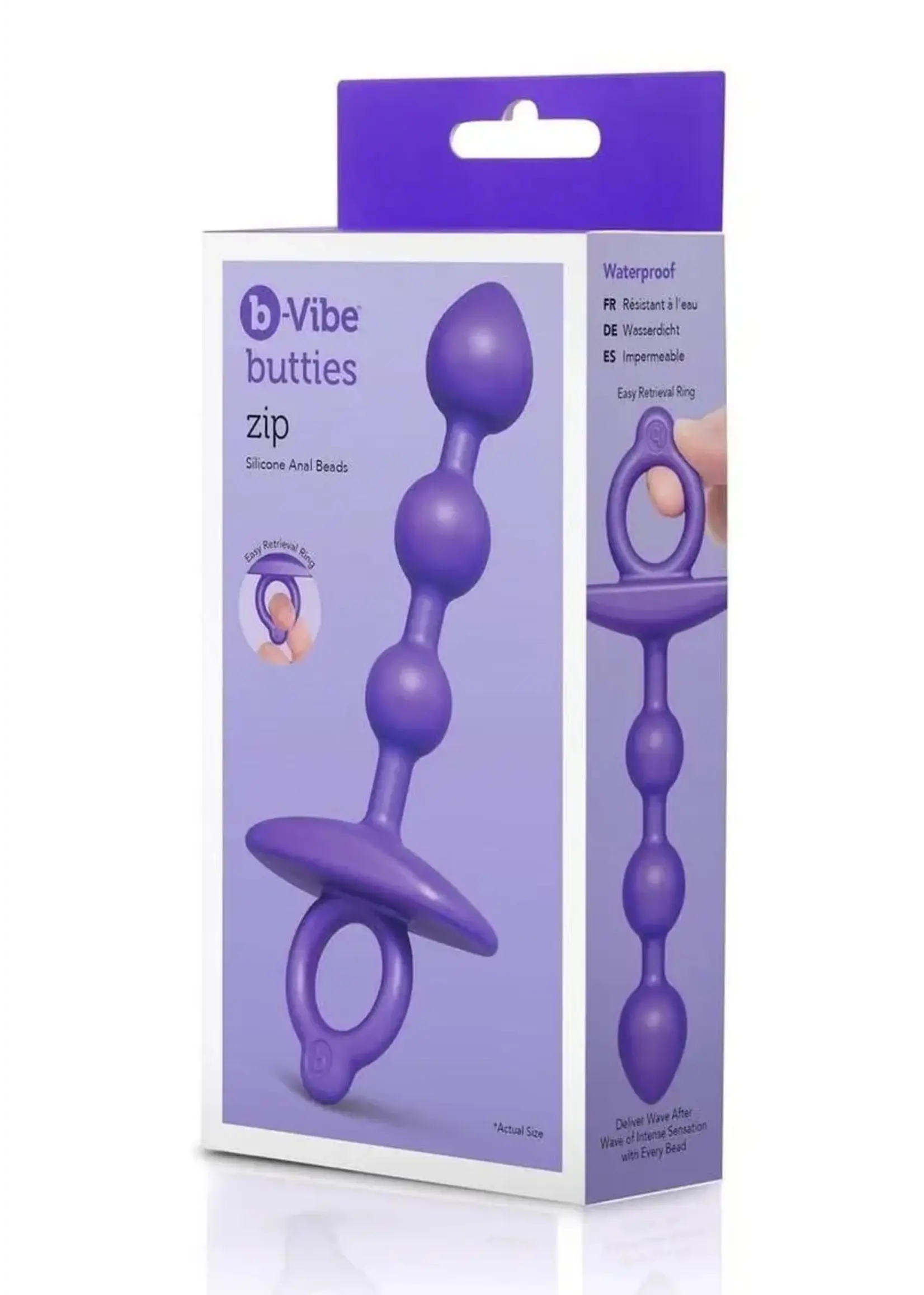 B-Vibe b-Vibe - Zip Silicone Anal Beads