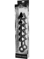XR Brands Master Series Spades XL Anal Beads