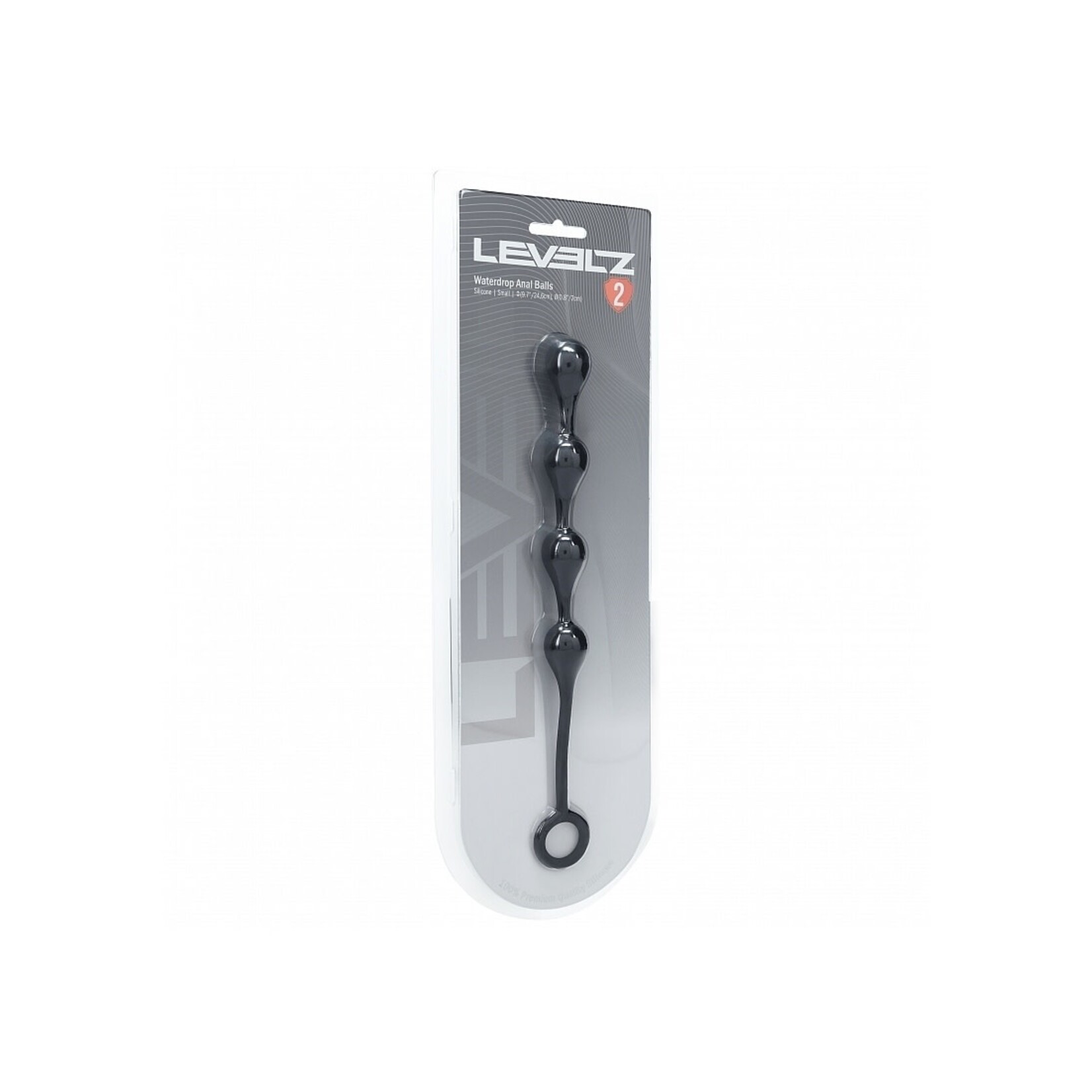 Shots Levelz Levelz Waterdrop Silicone Anal Balls