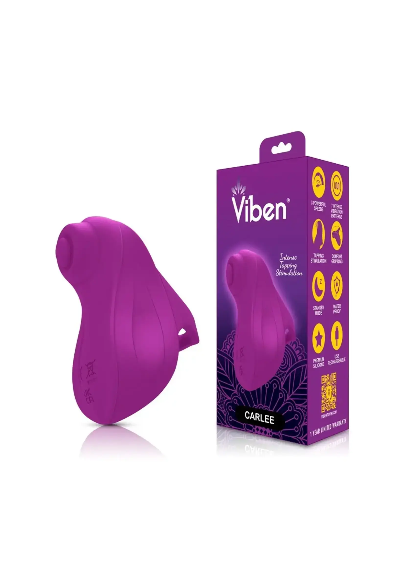 Viben Carlee Tapping Finger Vibe -Berry