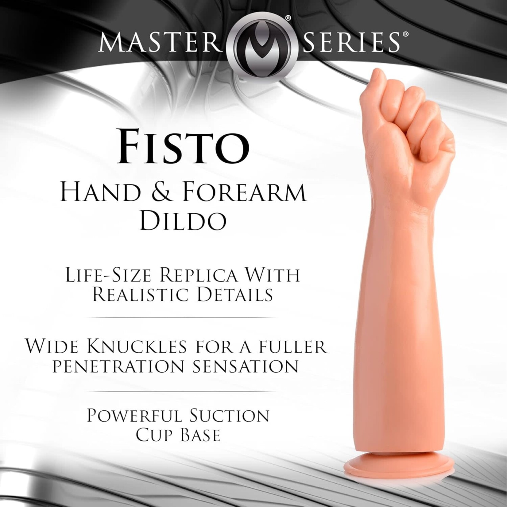 XR Brands Master Series Fisto Clenched Fist Dildo