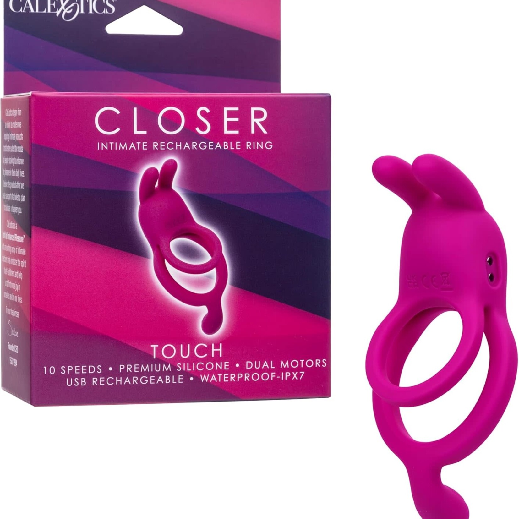 Calexotics Closer Intimate Rechargeable Ring Touch