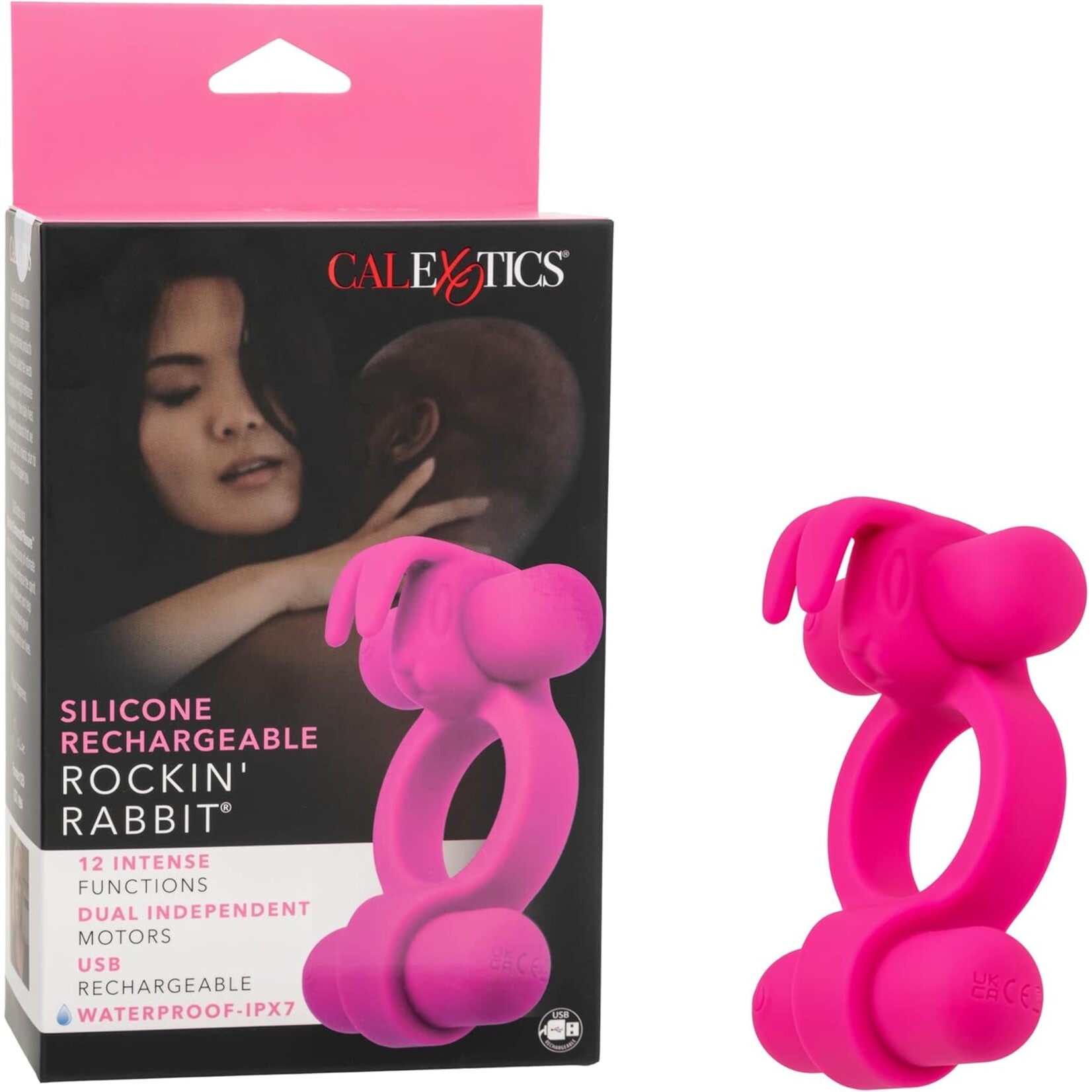 Calexotics Silicone Rechargeable Rockin' Rabbit