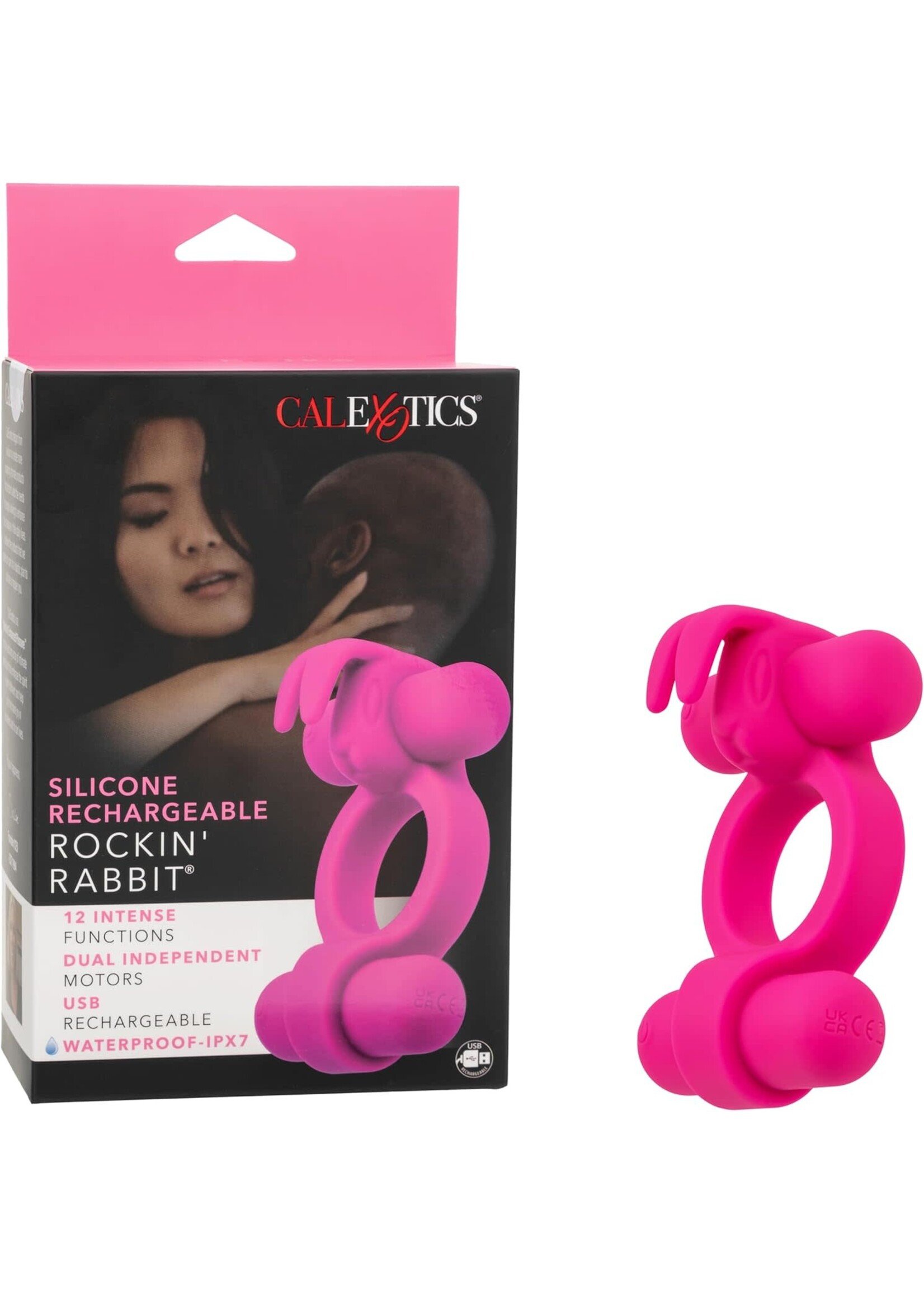 Calexotics Silicone Rechargeable Rockin' Rabbit