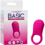 Calexotics Basic Essentials Rechargeable Ridge Rider Ring - Pink
