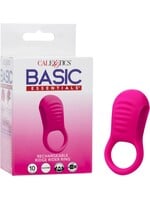 Calexotics Basic Essentials Rechargeable Ridge Rider Ring - Pink
