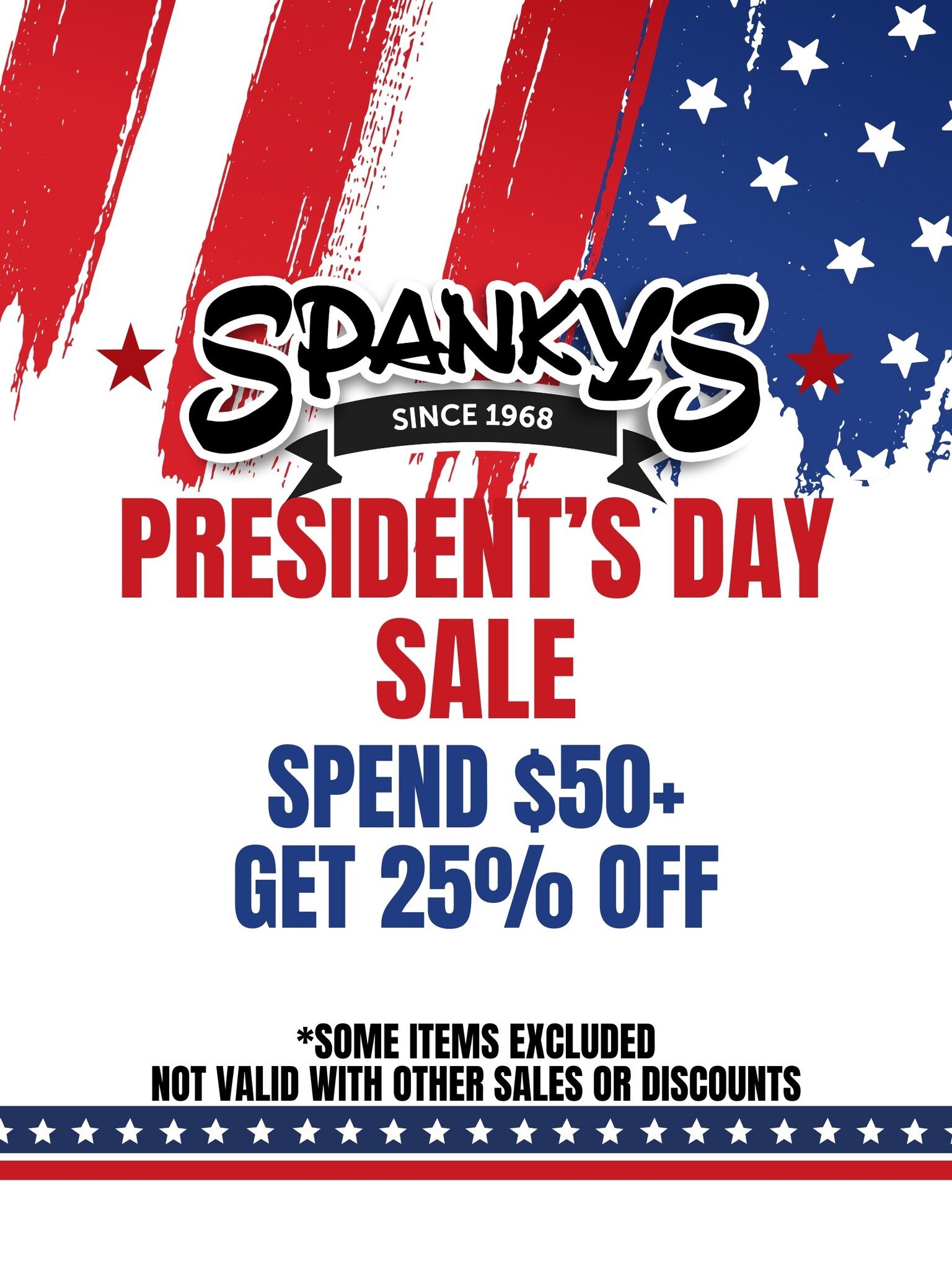 President's day sale!