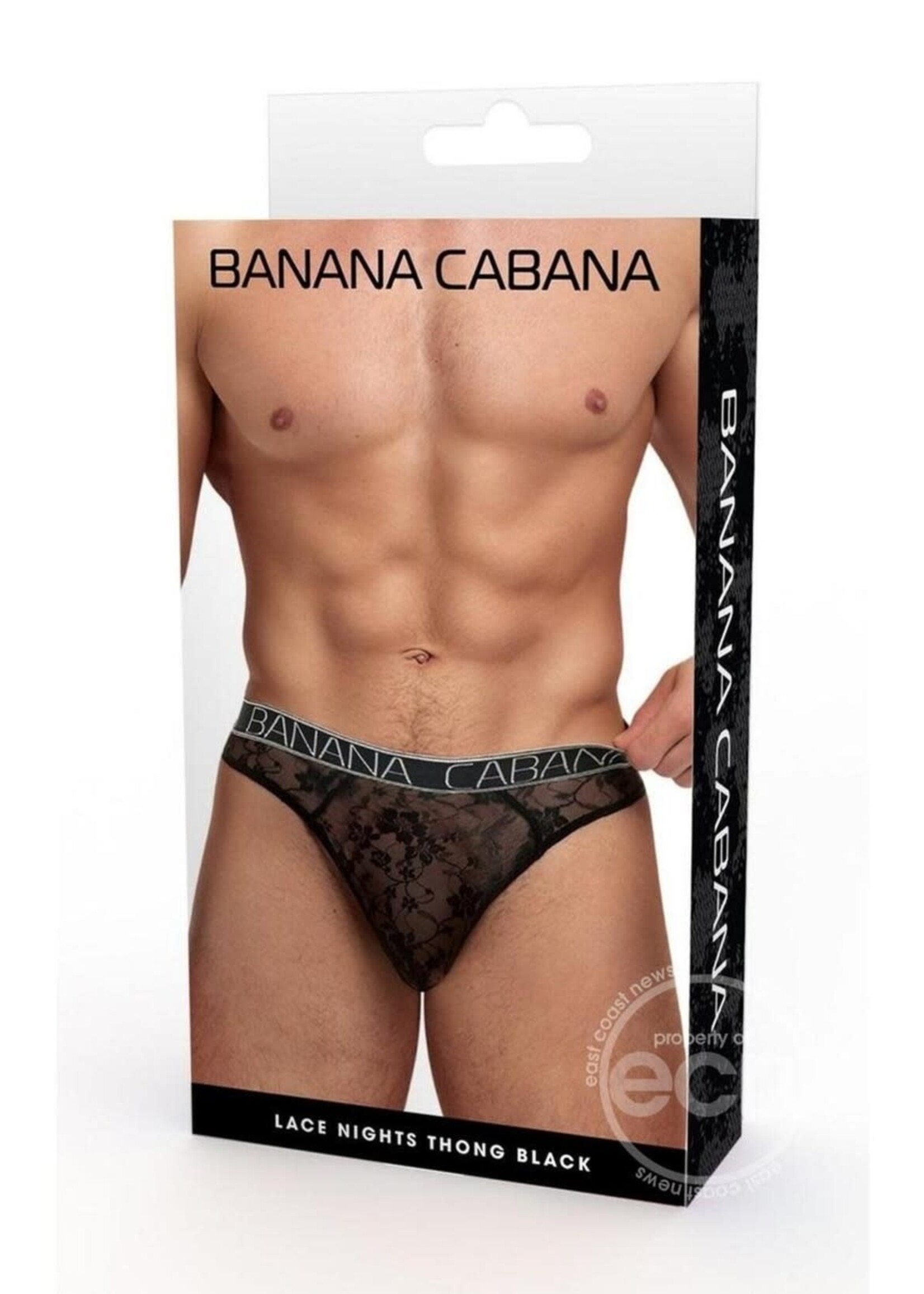 Boyztown Collective Banana Cabana Lace Nights Thong