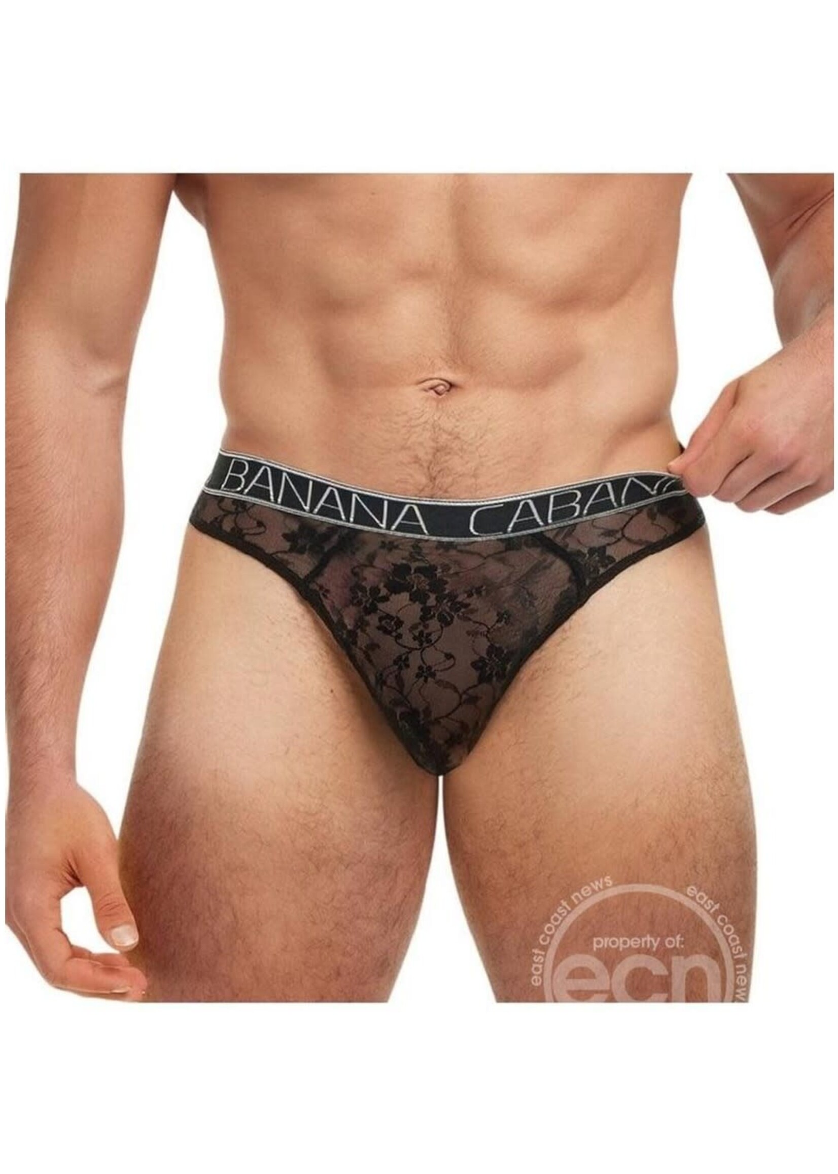 Boyztown Collective Banana Cabana Lace Nights Thong