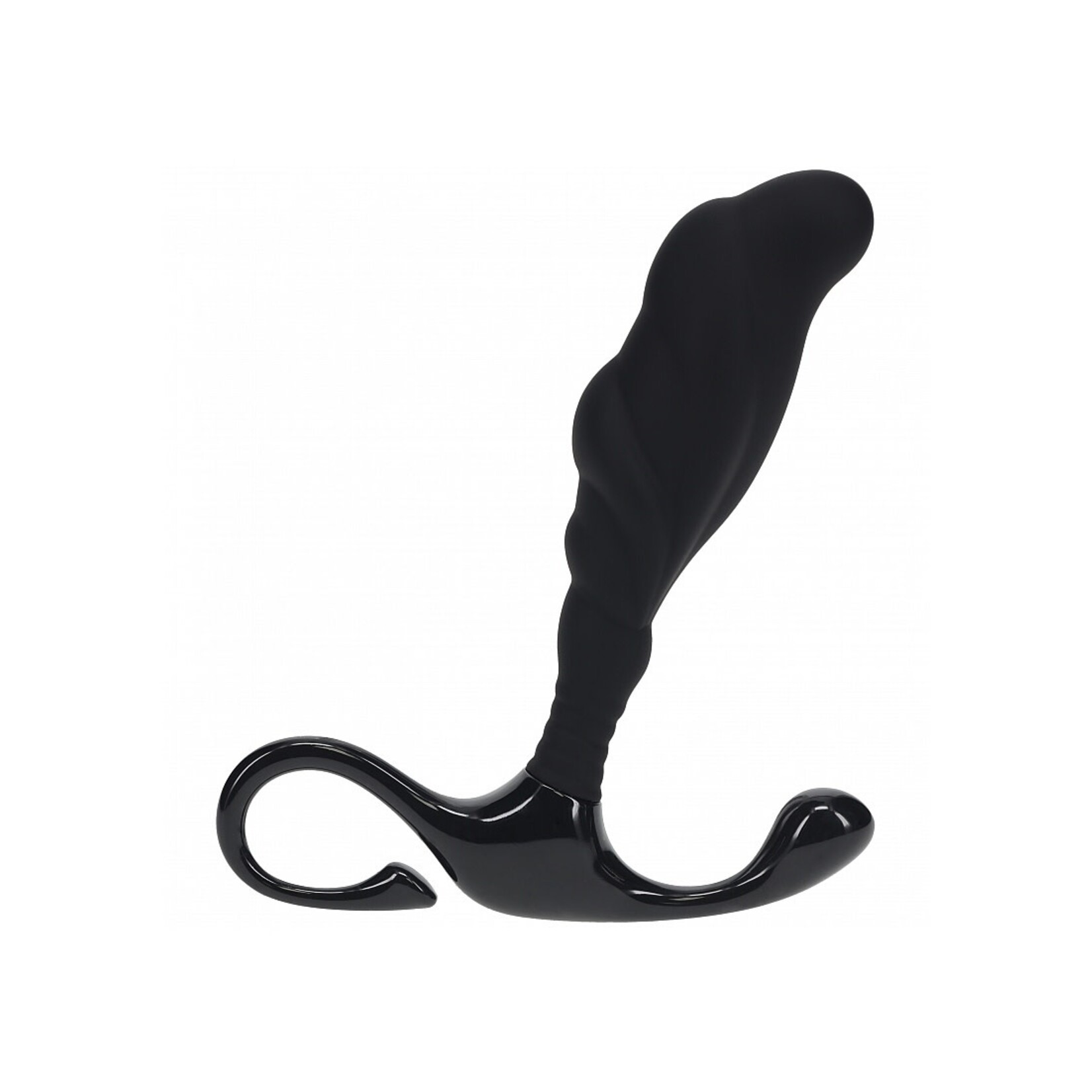 Shots Levelz Levelz Rippled With Hard Loop Silicone Prostate Massager