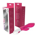 Sublime Pink & Pretty Silicone Dual Action G-Spot Vibe Pink