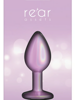 nsnovelties Rear Assets Anal Plug - Small - Iridescent Pink