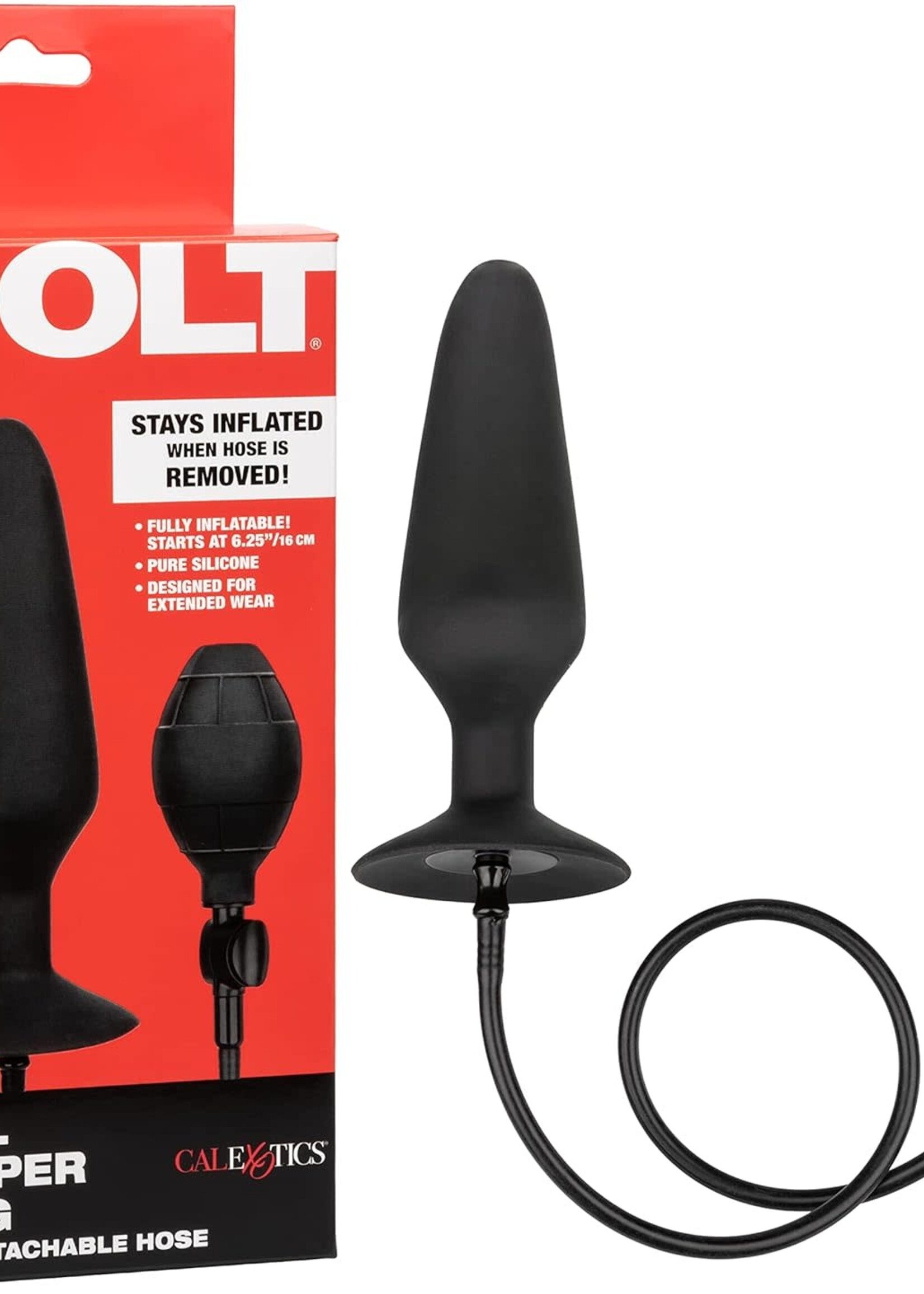Calexotics COLT XXXL Pumper Plug Inflatable Butt Plug - Black