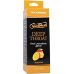 Doc Johnson Goodhead Deep Throat Spray to Go Mango .30fl Oz