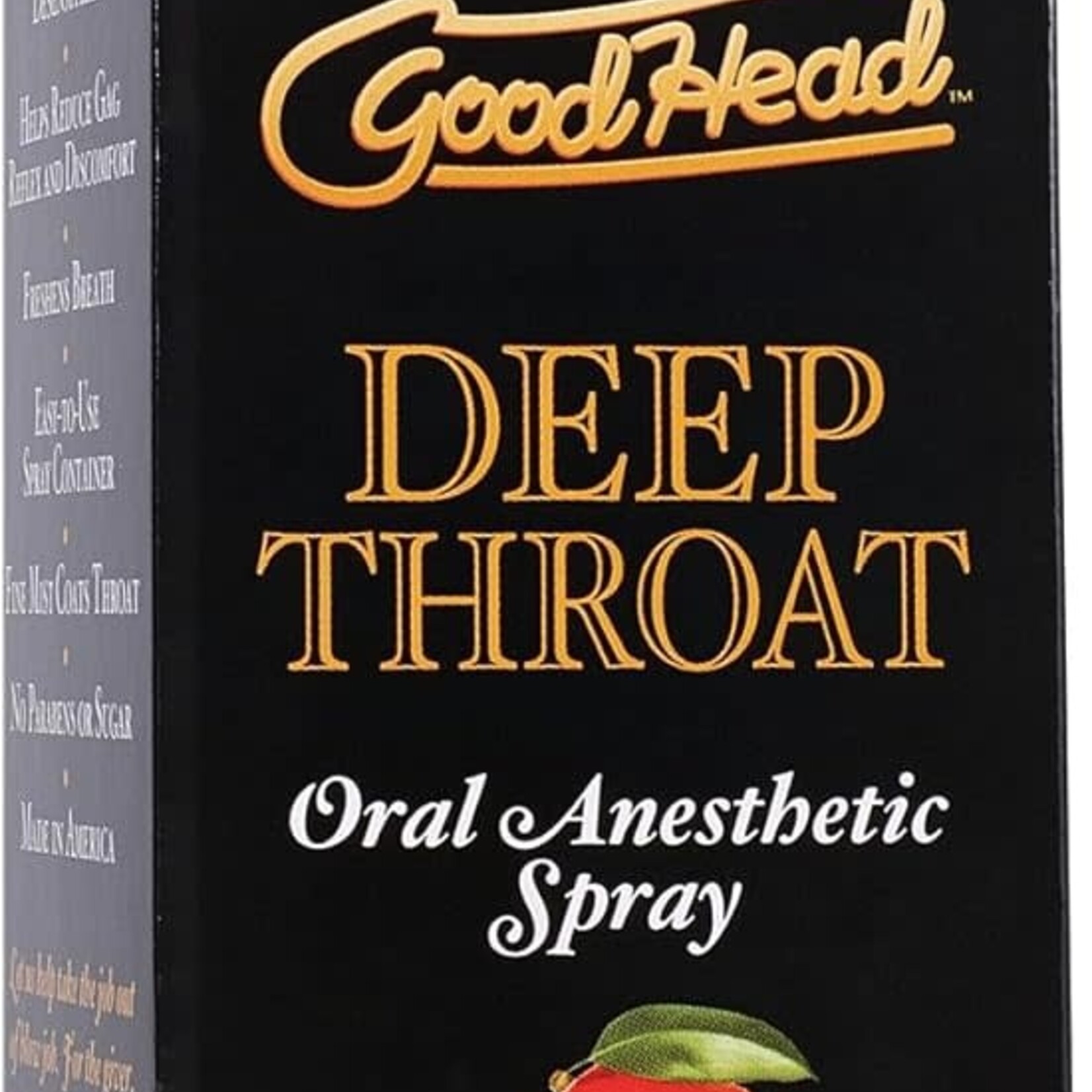 Doc Johnson Goodhead Deep Throat Spray to Go Mango .30fl Oz