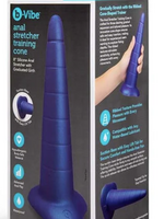 B-Vibe B-Vibe Anal Stretcher Silicone Training Cone - Blue