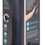 B-Vibe B-Vibe Fisting Anal Training Silicone Anal Probe - Black