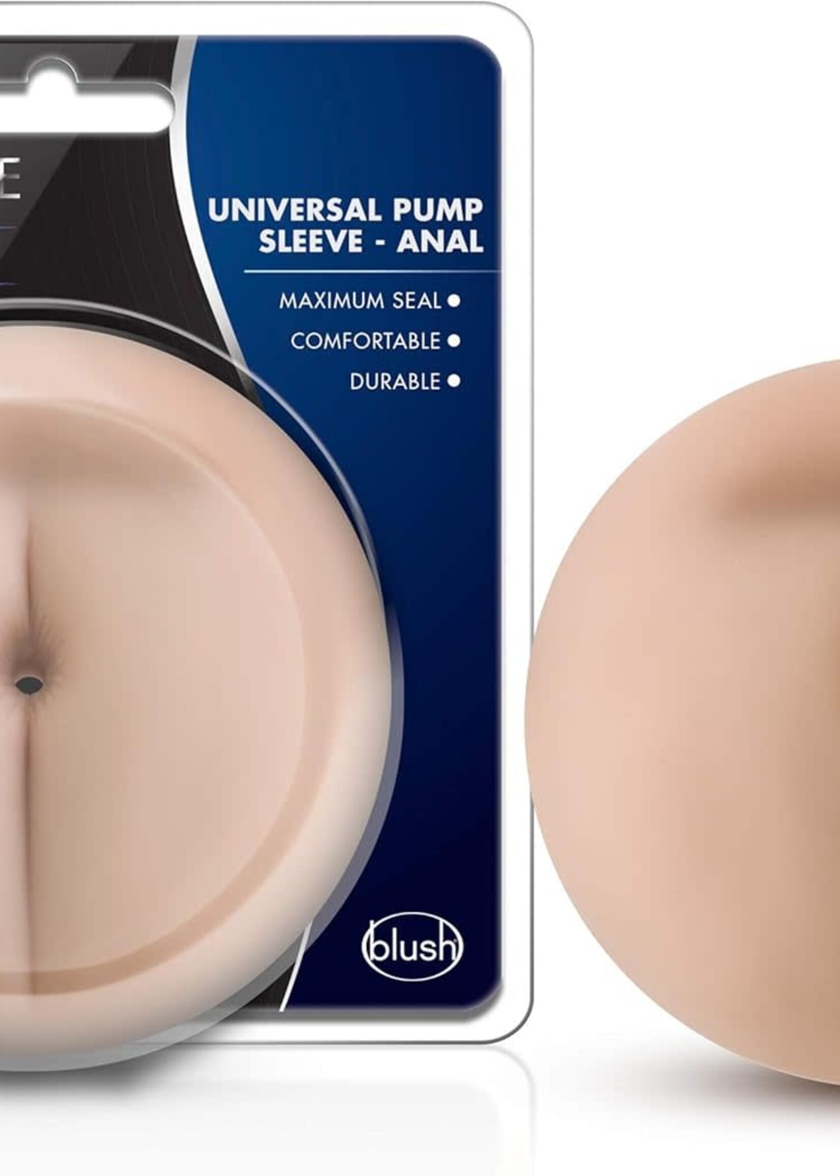 Blush Novelties Performance Universal Pump Sleeve Anal Vanilla