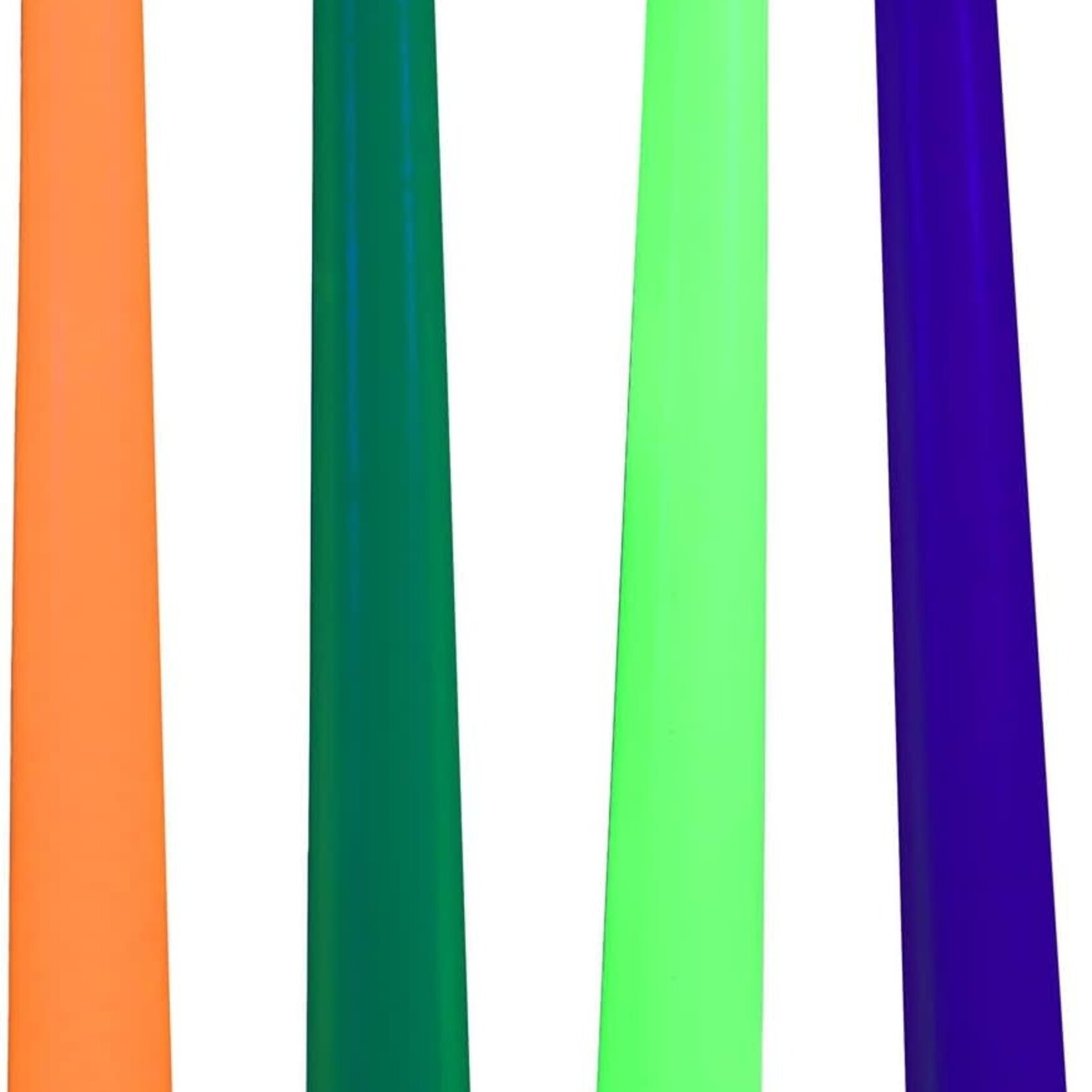 XR Brands Master Series Master Series Glow Wav UV Blacklight Reactive Drip Candles (Set of 4)