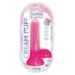 HOTT PRODUCTS Cotton Candy Cream Puff 7" Silicone Dildo Pink