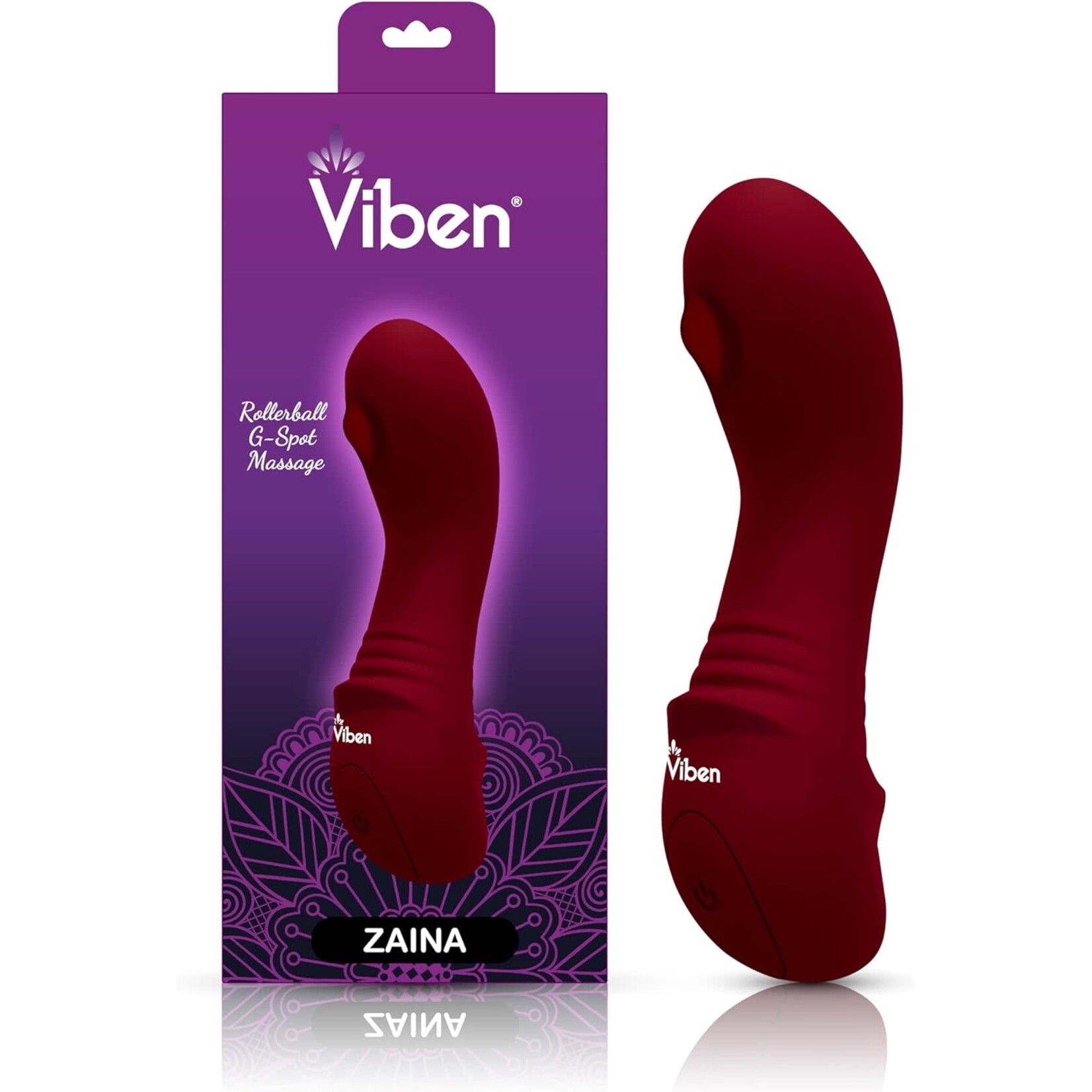 Viben Zaina - Ruby - Intense Mini G-Spot Vibe With Rollerball Massage