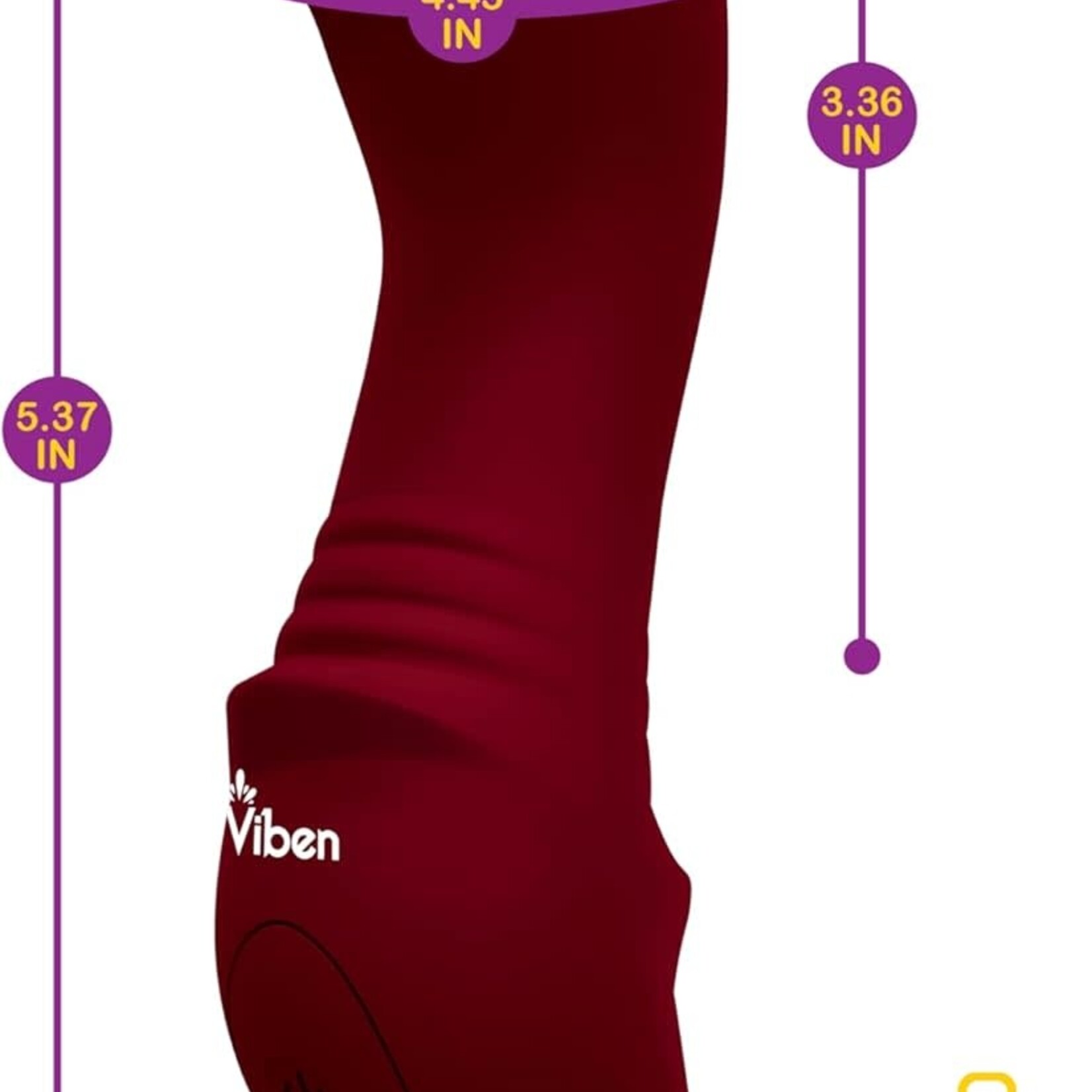 Viben Zaina - Ruby - Intense Mini G-Spot Vibe With Rollerball Massage