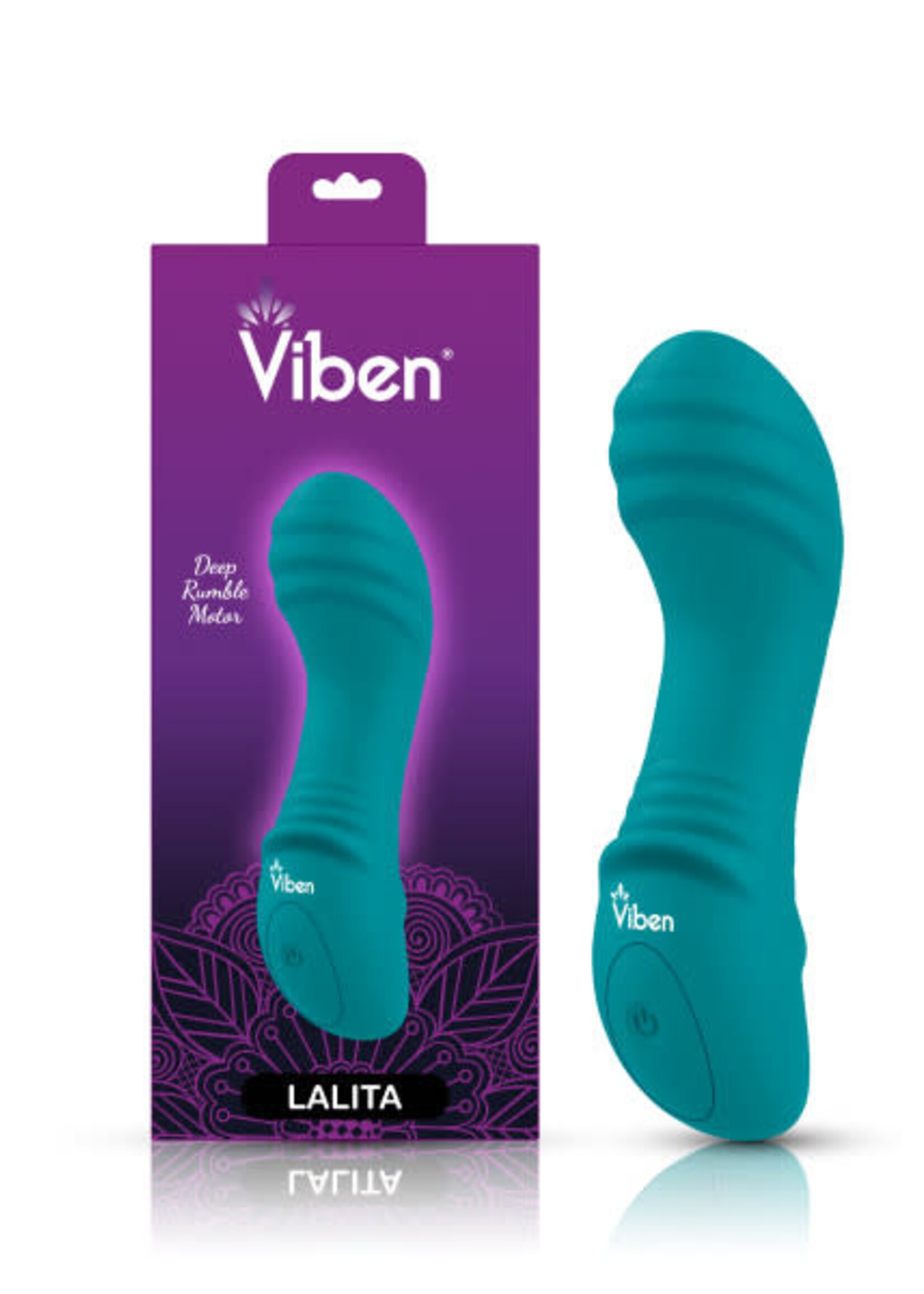 Viben Lalita - Ocean - Intense Mini G-Spot Vibe With Pleasure Ridges