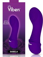 Viben Sabela - Violet - Intense Mini G-Spot Vibe With Thumping Pad
