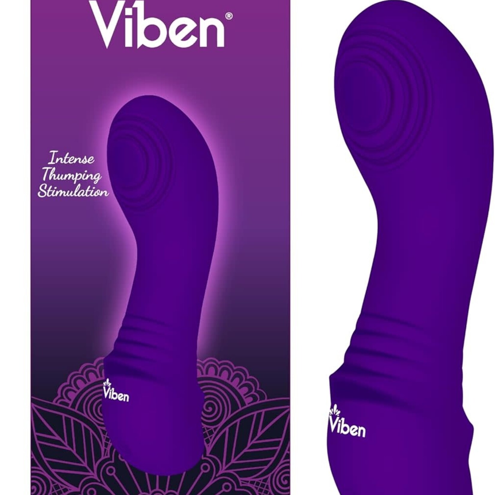 Viben Sabela - Violet - Intense Mini G-Spot Vibe With Thumping Pad