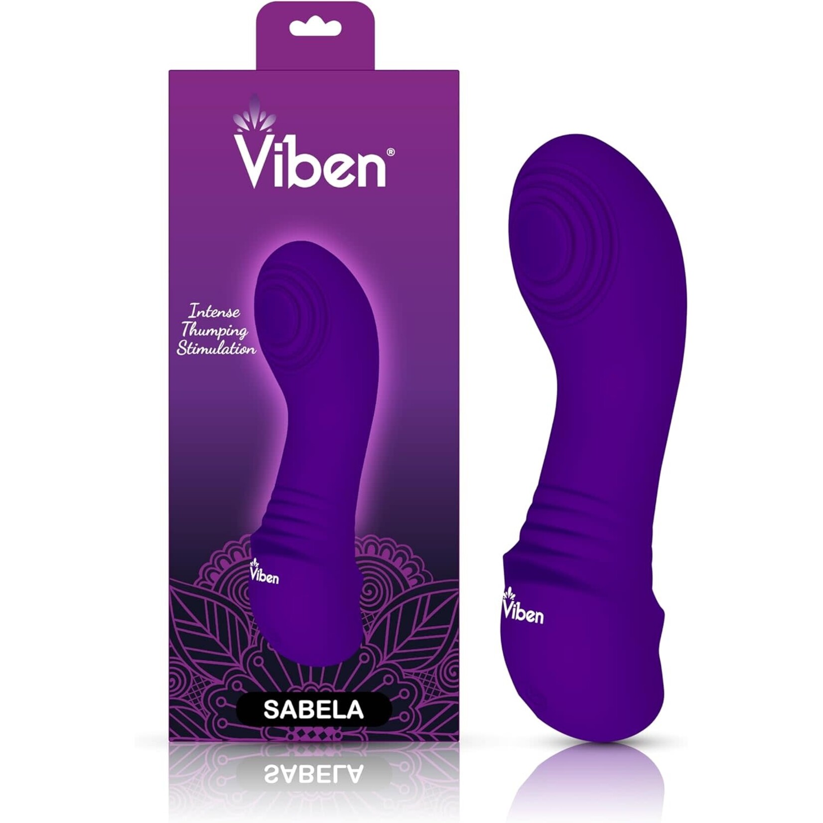 Viben Sabela - Violet - Intense Mini G-Spot Vibe With Thumping Pad