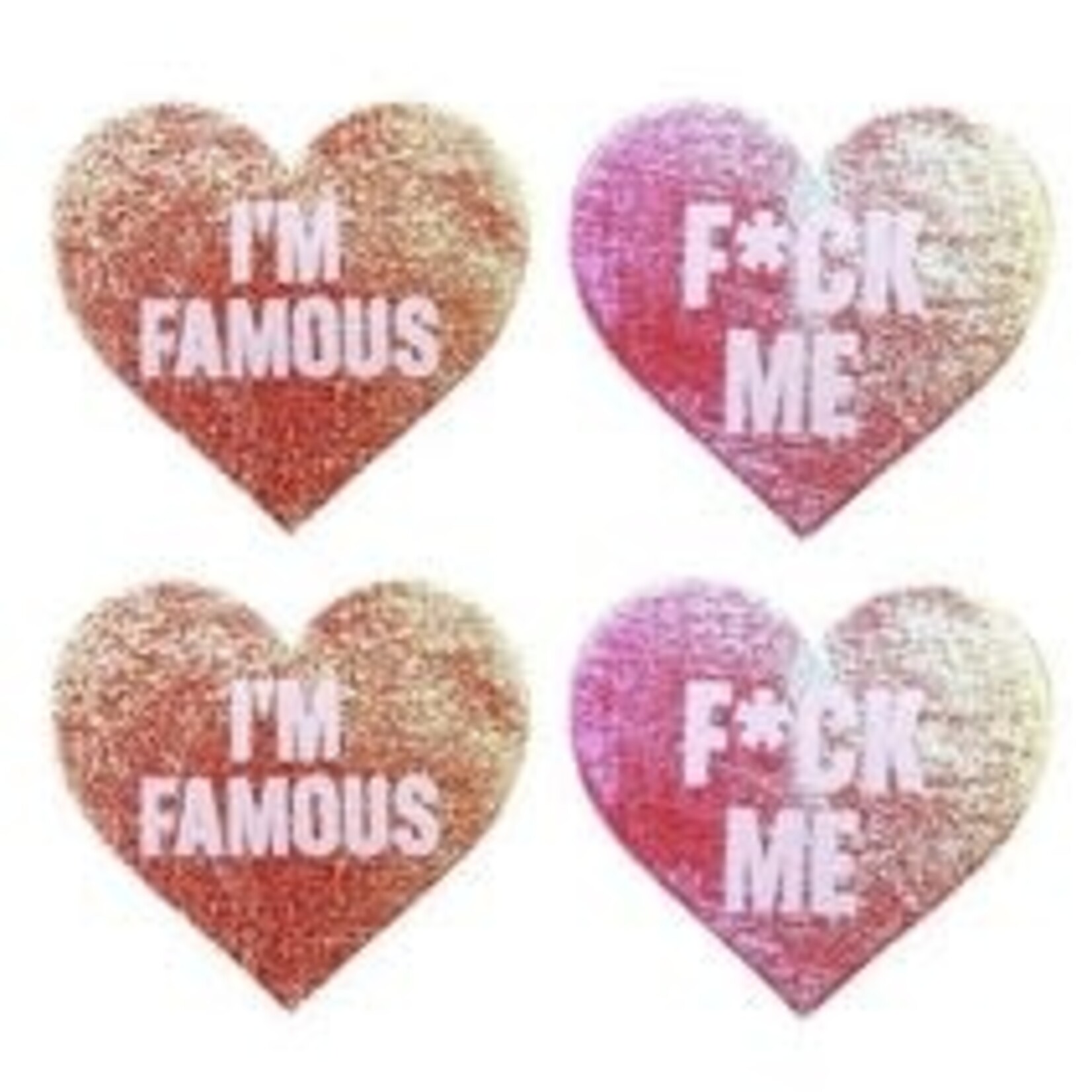 Eye Candy "F*ck Me" & "I'm Famous" Pasties