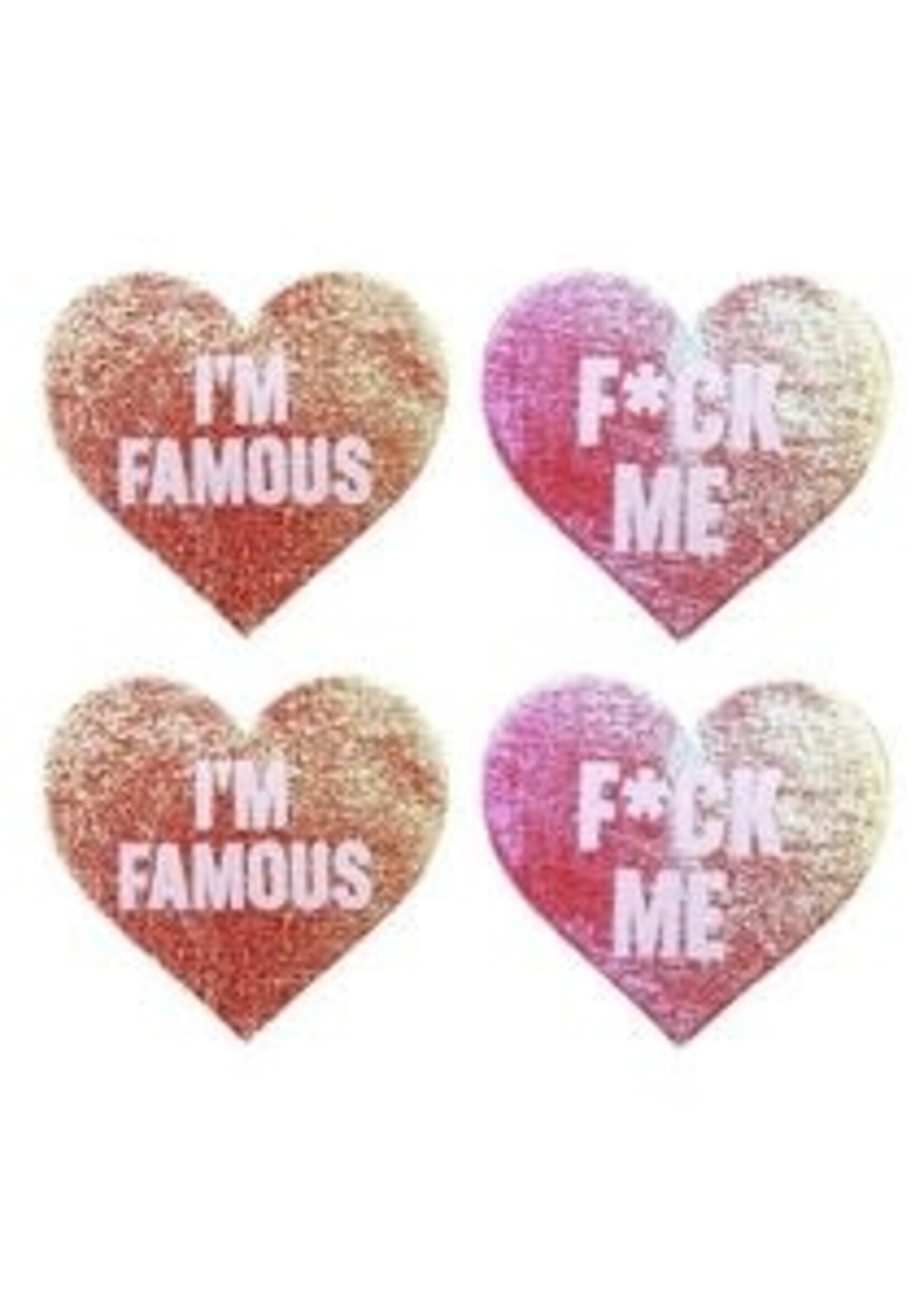 Eye Candy "F*ck Me" & "I'm Famous" Pasties